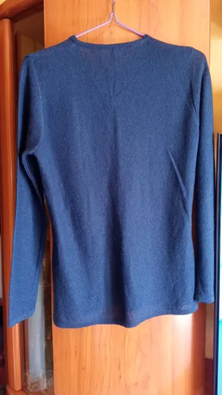 Jersey azul con brillos Talla M
