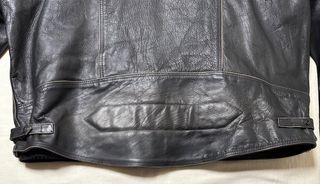 Iguana Custom, chupa de piel 9XL con protecciones