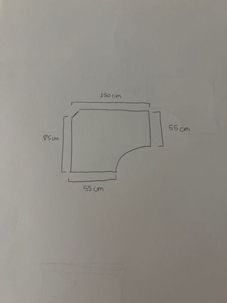 Armario esquinero de madera