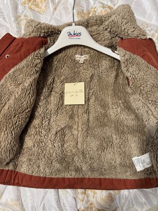 Parka bimbo Grain de blé 6 mesi