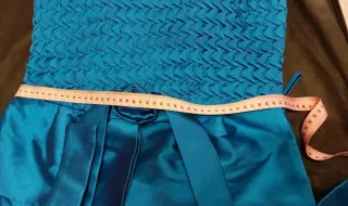 Vestido de fiesta azul talla 44