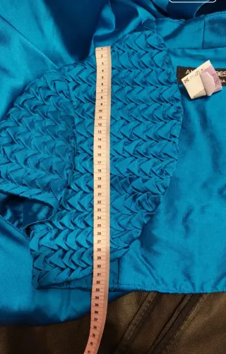 Vestido de fiesta azul talla 44