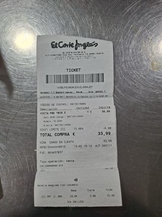 Auriculares Vieta Pro Twin 3 Blancos