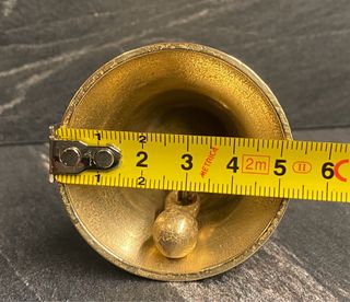 Campanella Vintage Ottone Lira