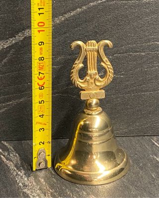 Campanella Vintage Ottone Lira