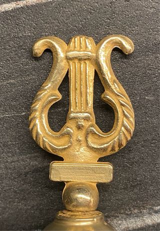 Campanella Vintage Ottone Lira
