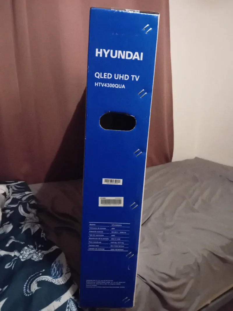Nueva TV Hyundai QLED UHD 43 HTV4300QUA Precintado afbeelding 2
