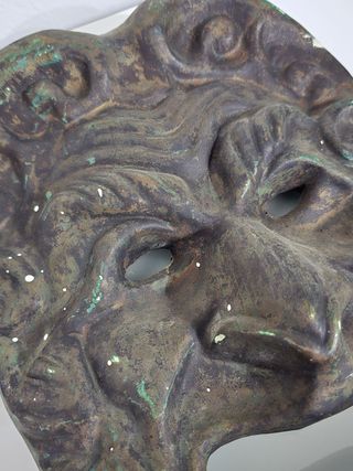 Maschera Decorativa Vintage in Gesso