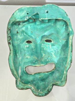 Maschera Decorativa Vintage in Gesso