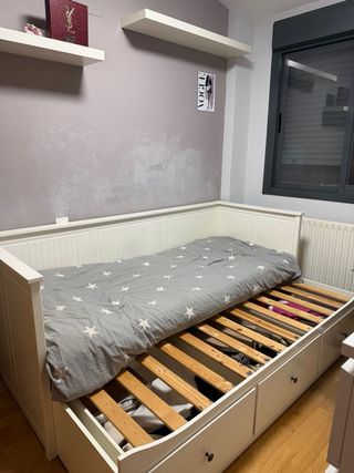 Cama Diván IKEA HEMNES Blanca