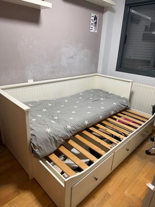Cama Diván IKEA HEMNES Blanca