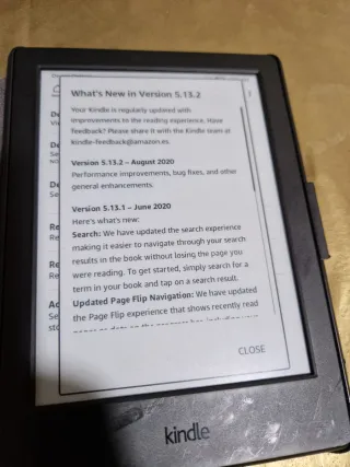 Libro Kindle Electrónico Negro