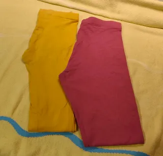 Lote 2 leggings niña