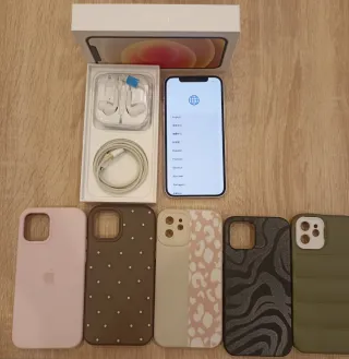 iPhone 12 128GB blanco como nuevo