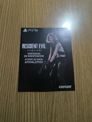 Traje Extra Grace Resident Evil PS5