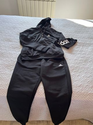 Chándal Adidas Talla M Negro/Gris