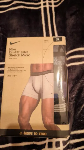 Pack 3 Calzoncillos Nike Talla XL