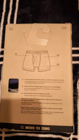 Pack 3 Calzoncillos Nike Talla XL