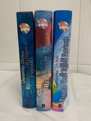 TRILOGÍA REINO DE LA FANTASIA - Geronimo Stilton