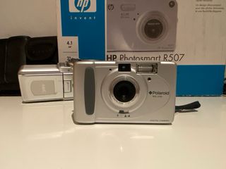 Lotto di Fotocamere Digitali Vintage Anni 2000