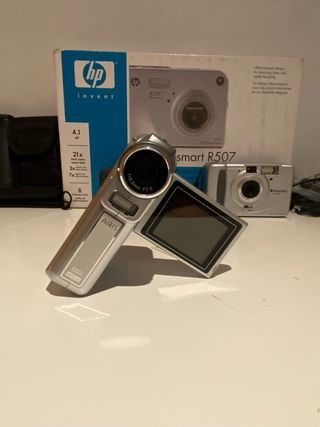 Lotto di Fotocamere Digitali Vintage Anni 2000