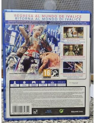 JUEGO PS4 Final Fantasy XII: The Zodiac Age