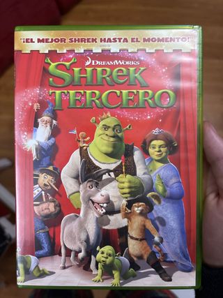 Película Shrek Tercero DVD Español