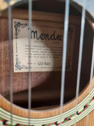 Guitarra Clássica Mendez CG-540