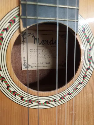 Guitarra Clássica Mendez CG-540