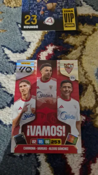 Cromo Panini EA Sports ¡Vamos! Sevilla FC