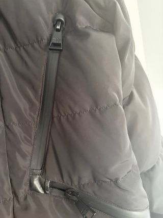 Abrigo Karl Lagerfeld Negro Mujer