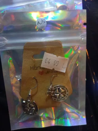 Pendientes hechos a mano