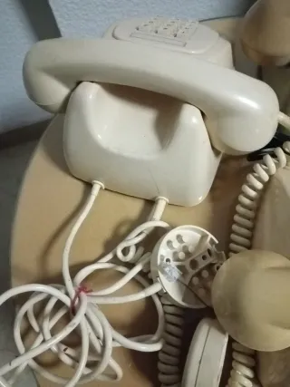 3 Teléfonos Antiguos Años 70