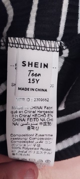 2 Vestidos Tubo Rayas Blanco y Negro Talla Única