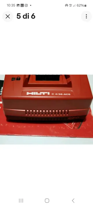 Caricabatteria Hilti C4 36 ACS