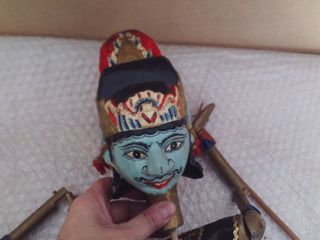 marioneta o titere indonesia vayang golek cepala ,