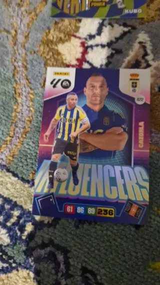 Cromo de la Liga Panini Cazorla 422
