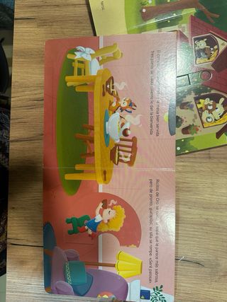 El lobo y las siete cabritas. Cuento con mecani...