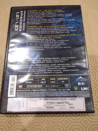 DVD CSI Las Vegas - Primeira Série