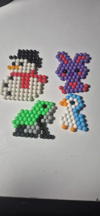 Figuras Aquabear hechas a mano