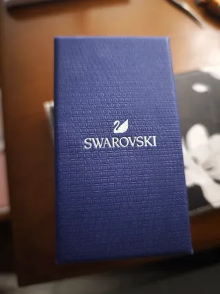 Pulsera Swarovski Corazón Infinito Oro y Plata