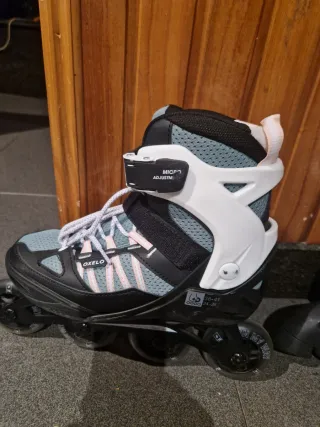 Juego Patines en Línea Oxelo con Bolsa.