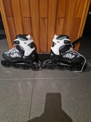 Juego Patines en Línea Oxelo con Bolsa.