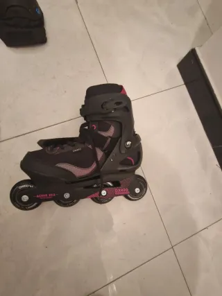 Juego Patines en Línea Oxelo con Bolsa.