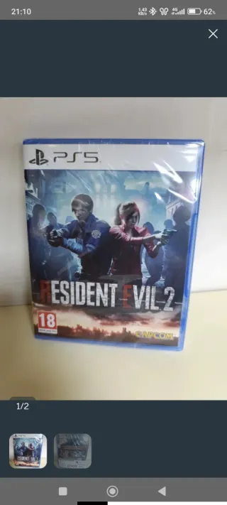 Resident Evil 2 NUEVO PRECINTADO