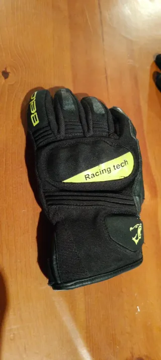 Guantes Moto Bela Mujer Talla M Fluor