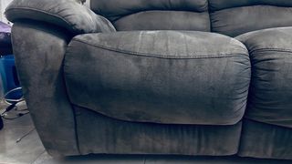 Sofá 3 plazas Conforama gris