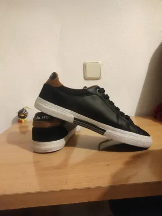 Pepe Jeans Talla 44 Negro Marrón KENTON COURT