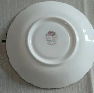 Taza y Plato Royal Albert Violetta Porcelana