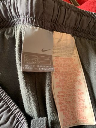 Pantalón Parachute Nike Mujer Gris/Azul